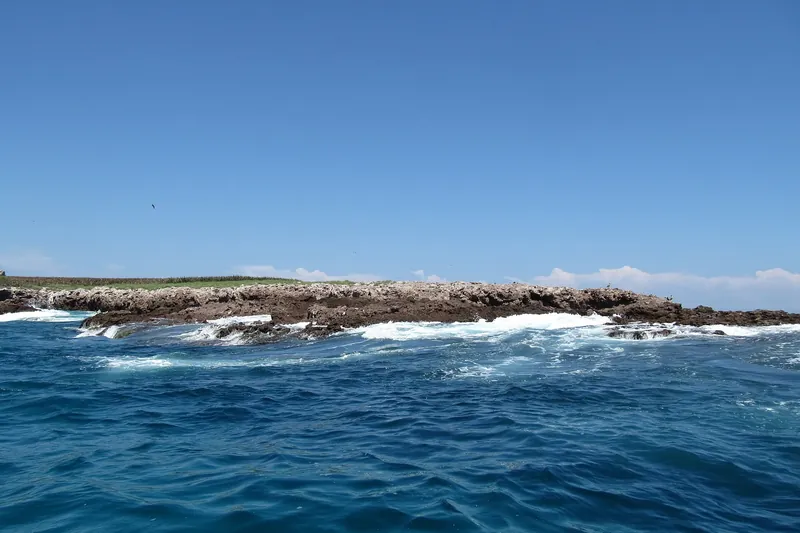 Acantilados de las islas, en la bahia de Banderas