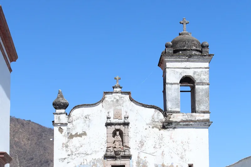 El templo de San Francisco, la construcción más antigua del pueblo