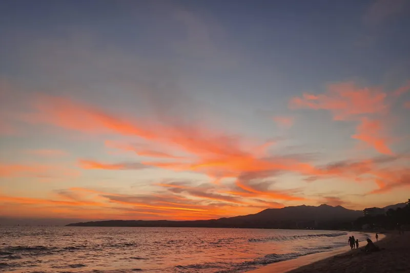 Atardecer desde la costa de Punta de Mita