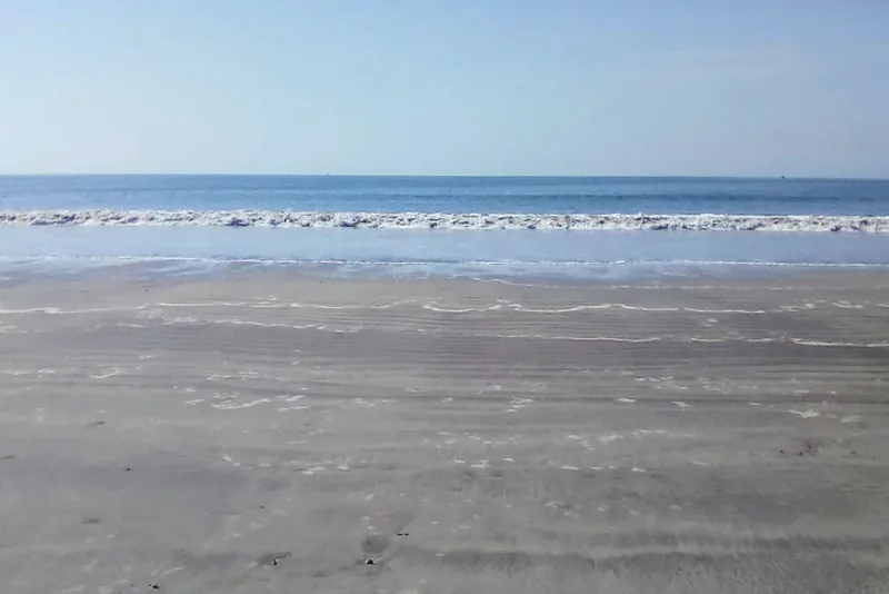 La bahía de Matanchén, al sur del puerto