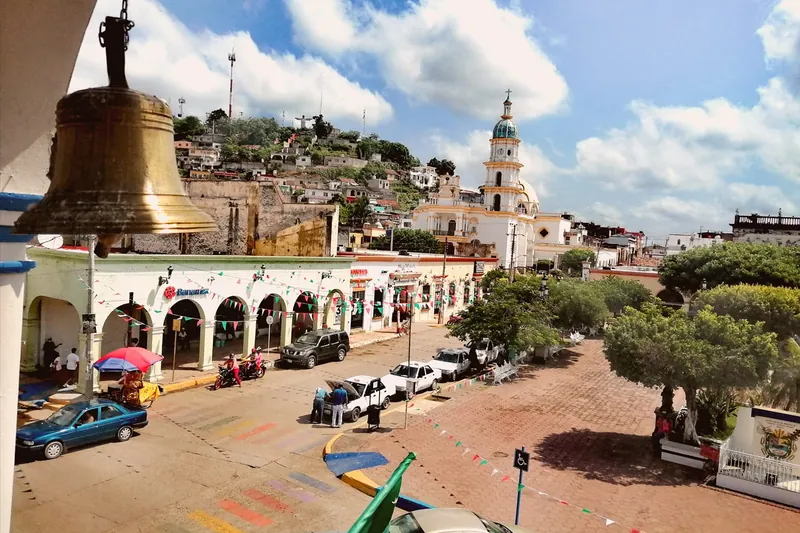 El centro de la ciudad desde el palacio municipal